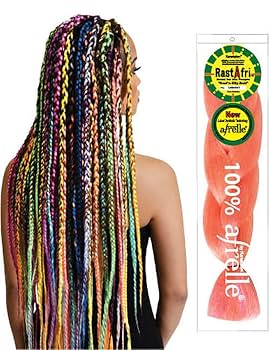 Amazon.com : Rasta Fri Braids ( Pack of 3 ) Off Black / 1B